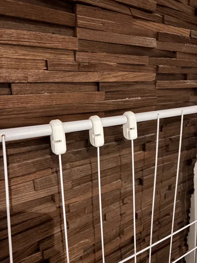 Klips do Naprawy Urwanego Druta Suszarki - Biały