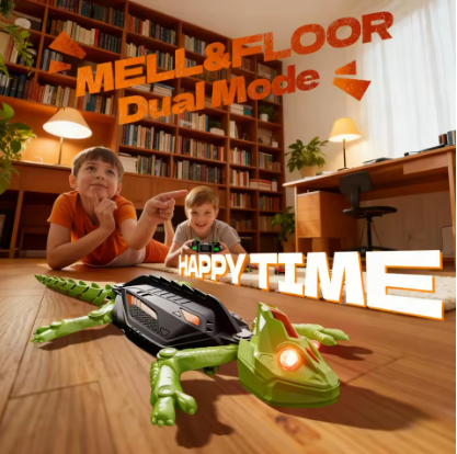 Jaszczurka RC wspinająca się po ścianach - Robot gekon na pilota