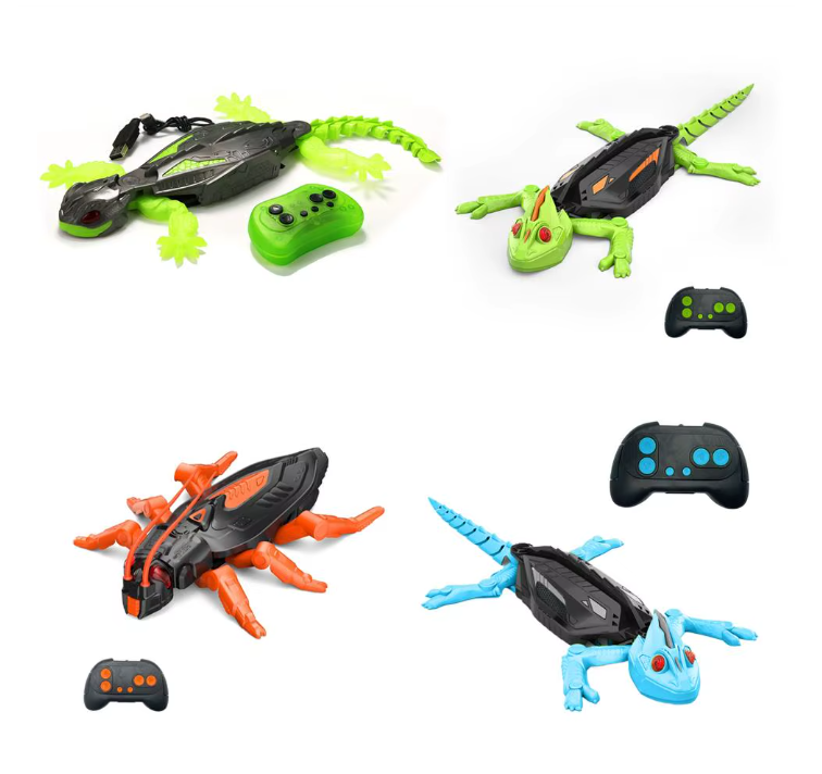 Jaszczurka RC wspinająca się po ścianach - Robot gekon na pilota